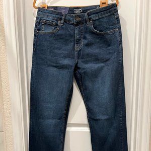 Chaps Men's Slim Straight Fit Freedom Stretch Jeans Size 32 x 32